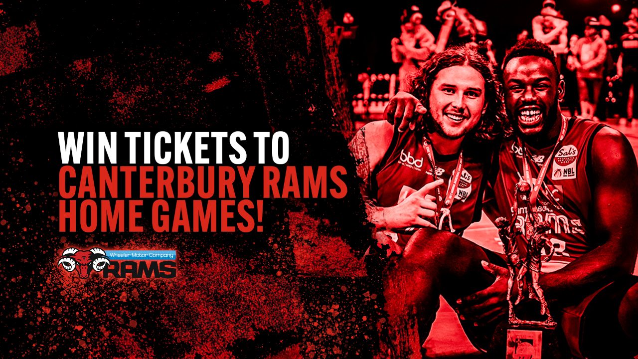 Win Tickets to Canterbury Rams home games!