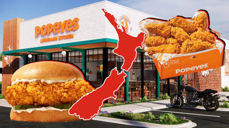 We found out when Popeyes is opening in NZ and they're expecting a HUGE first day