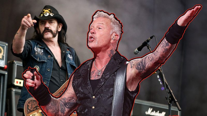 Metallica’s James Hetfield’s new tattoo has the late Lemmy’s ashes in it and it is ‘metal AF’