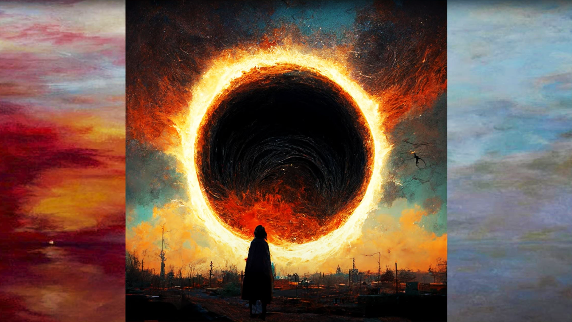 Глубокое дыра солнце. 90-Ые Black hole Sun.