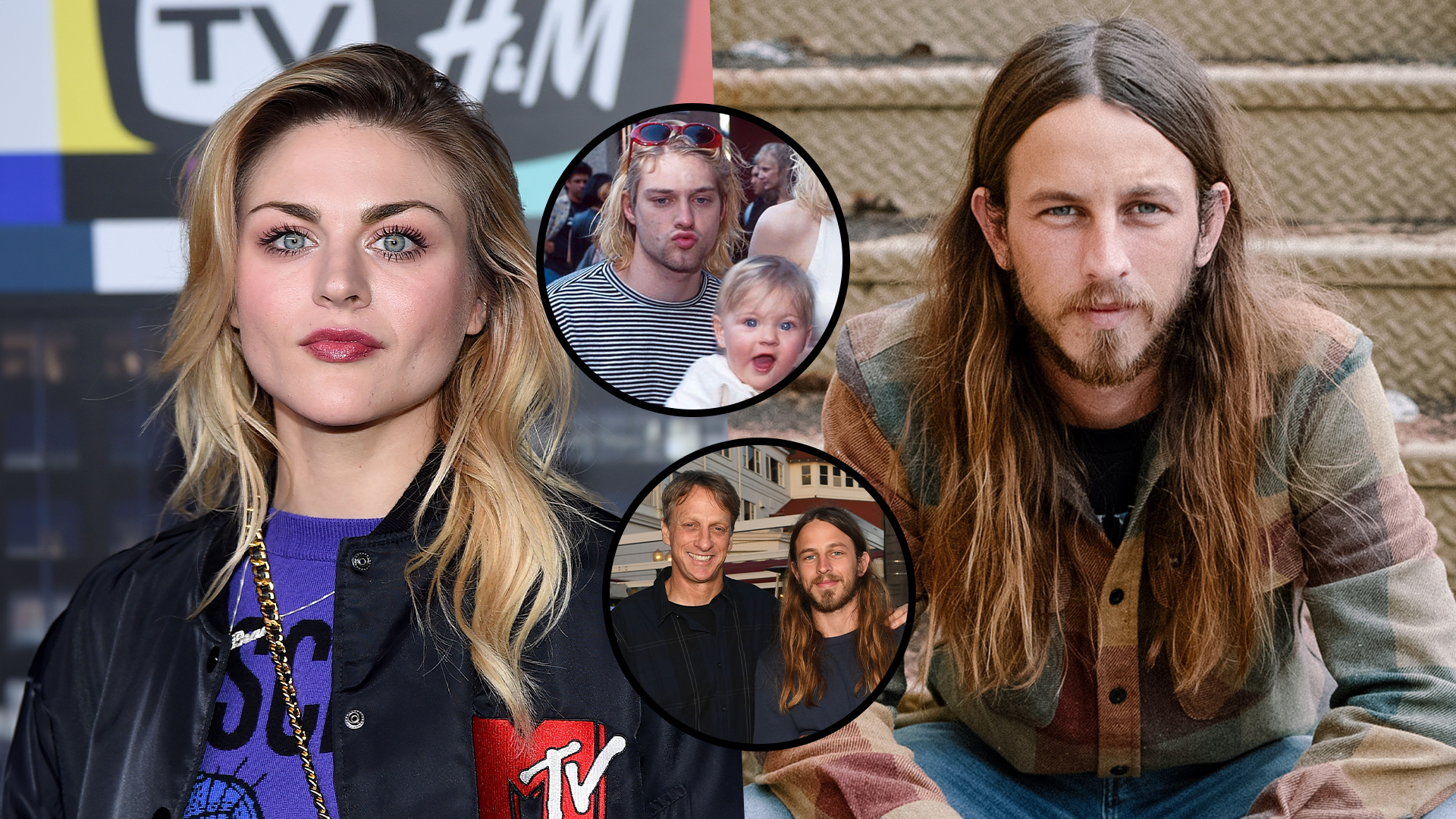 Kurt Cobain's daughter Frances marries Tony Hawk's son Riley