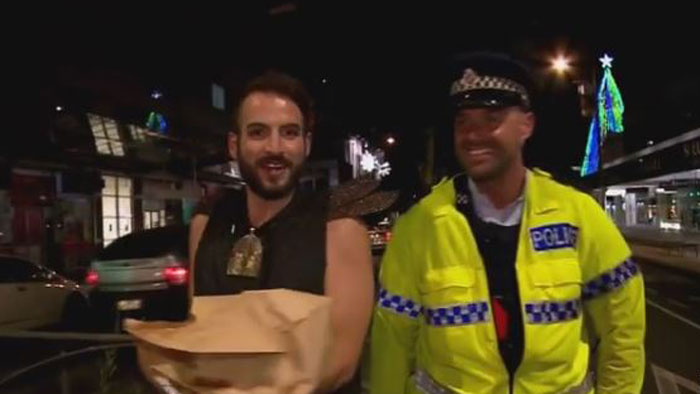 Kiwi guy goes viral for his brilliant appearance on Police Ten 7