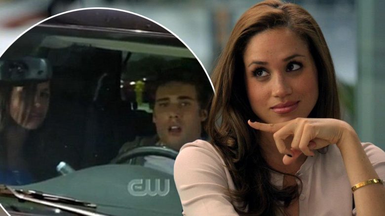 Clip of frisky Meghan Markle going down on 90210 dude has resurfaced online today