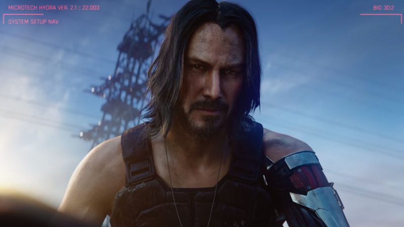 Keanu Reeves to star in hyper-violent, futuristic new video game "Cyberpunk 2077"