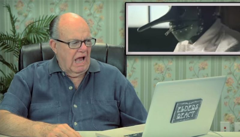 WATCH: Elders reacting to Slipknot goes better than expected