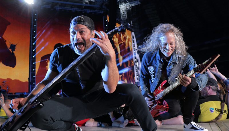 WATCH: Rob & Kirk from Metallica cover Rammstein at German show