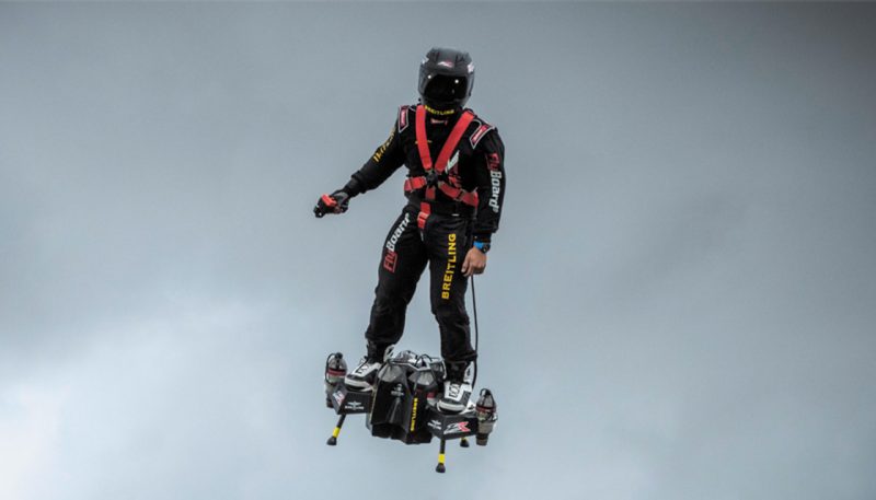WATCH: The Jet-powered 'Flyboard' has already been invented and no one told us