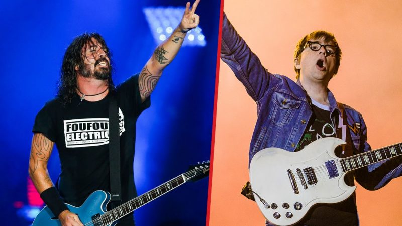 Dave Grohl cried during Weezer's cover of Nirvana at Rock in Rio