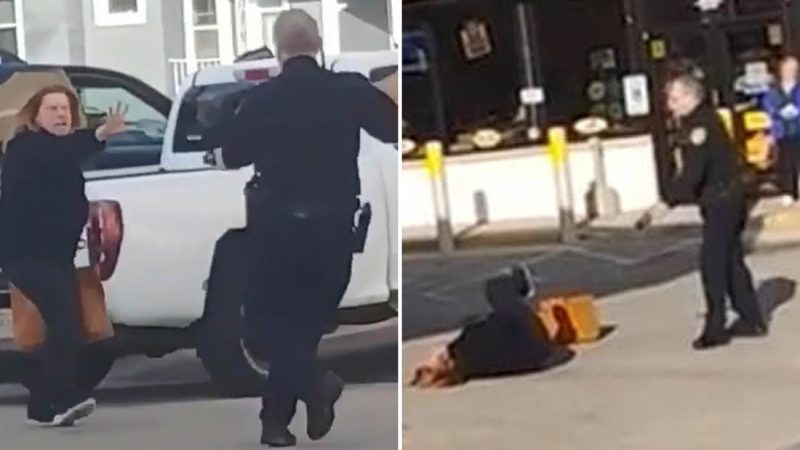 WATCH: 'Possessed' woman tries to perform exorcism on cop - gets tasered instead