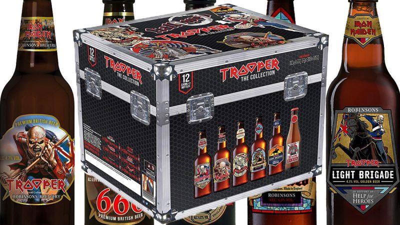 Iron Maiden announce Trooper beer collection box celebrating 25 million pints
