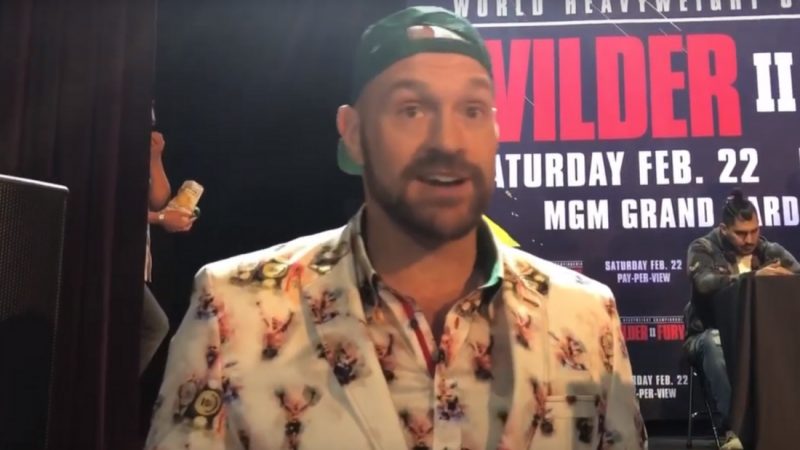 Tyson Fury says he masturbates 7 times a day to prepare for Deontay Wilder fight