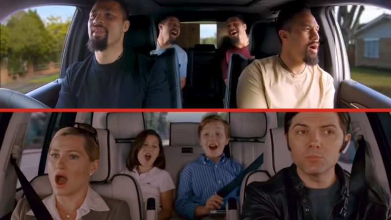 WATCH: Joseph Parker re-created the car scene from the movie 'Step Brothers'