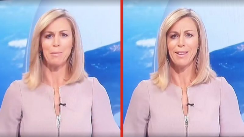 WATCH: Wendy Petrie accidentally said "put your c*cks back" live on 1 News
