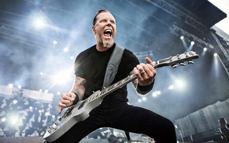 James Hetfield announces "new Metallica music" is being released tomorrow