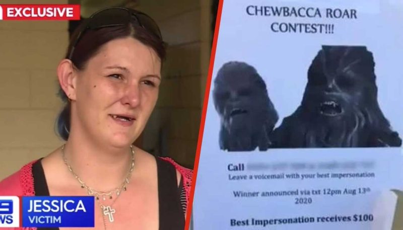WATCH: Man sets up fake Chewbacca roar contest to get revenge on ex