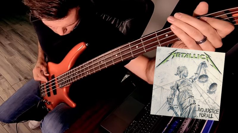 WATCH: This guy covered Metallica 'One' but with all parts on bass