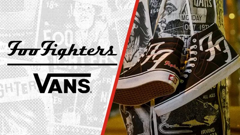 Foo Fighters set to release their own pair of Vans to mark 25th anniversary