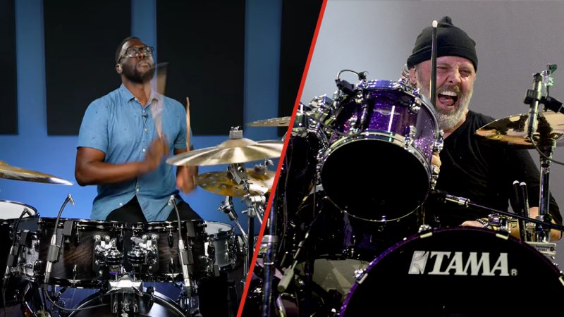 WATCH: Jazz drummer hears 'Enter Sandman' for the first time then nails it on drums