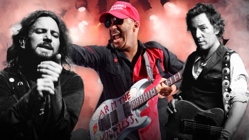 Tom Morello, Bruce Springsteen and Eddie Vedder cover AC/DC 'Highway To Hell'