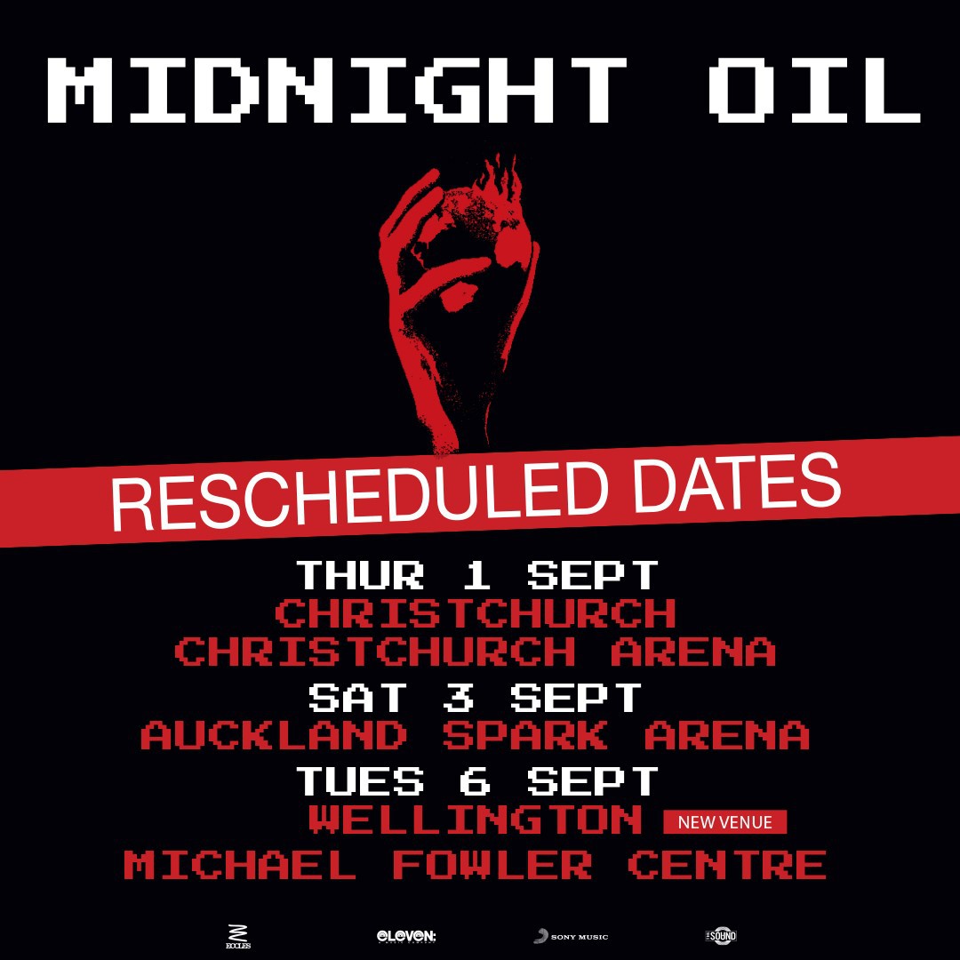 The Rock brings you Midnight Oil - NEW DATES