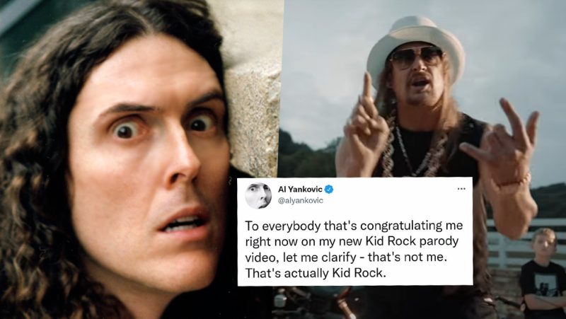 Weird Al Yankovic destroys Kid Rock's new music video