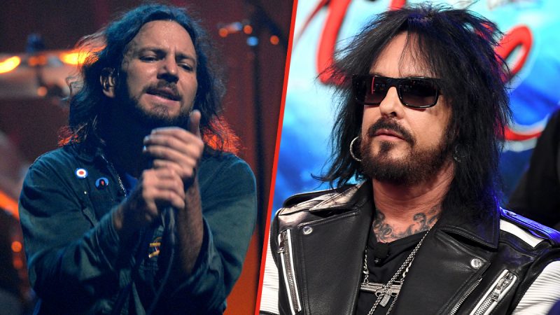 Nikki Sixx calls Pearl Jam "one of the most boring bands in history" after Eddie Vedder dissed Mötley Crüe