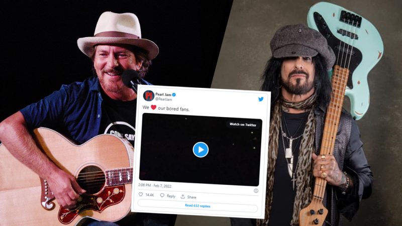 Pearl Jam's Eddie Vedder takes another verbal jab at Mötley Crüe