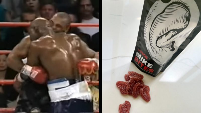 Mike Tyson's weed company is selling edibles shaped like a chewed-off-ear