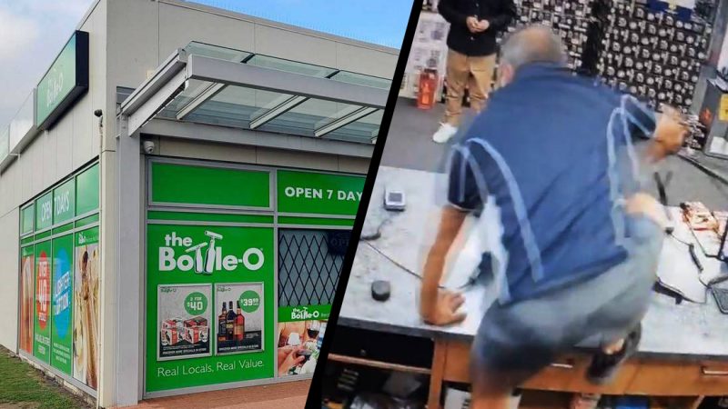 Rotorua Bottle-O store owner grabs nunchucks & chases down thief until his pants come down