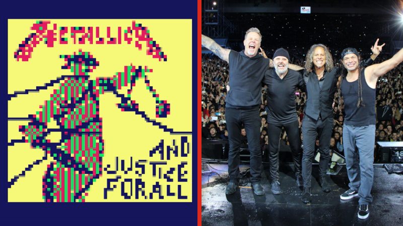 WATCH: Someone has made Metallica's '...And Justice for All' into 8 bit audio