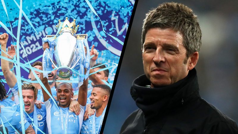 'Absolute bedlam': Noel Gallagher left 'covered in blood' with two shiners after Man City win 