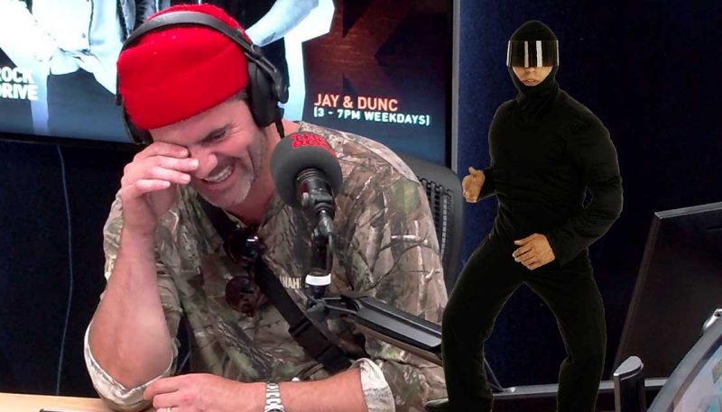 Jay's mate dressed as a ninja to rob someone who robbed him