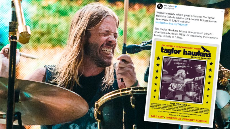 Foo Fighters add more acts to Taylor Hawkins Tribute Concert at Wembley Stadium