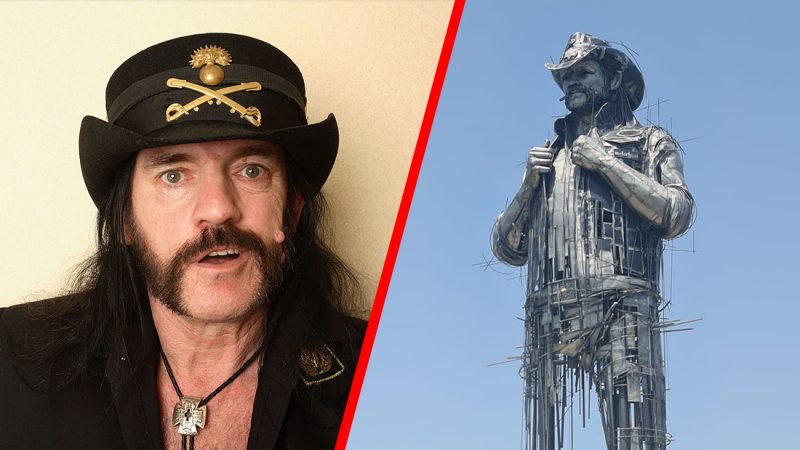 Massive new statue of Lemmy Kilmister at Hellfest will have his ashes enshrined in it