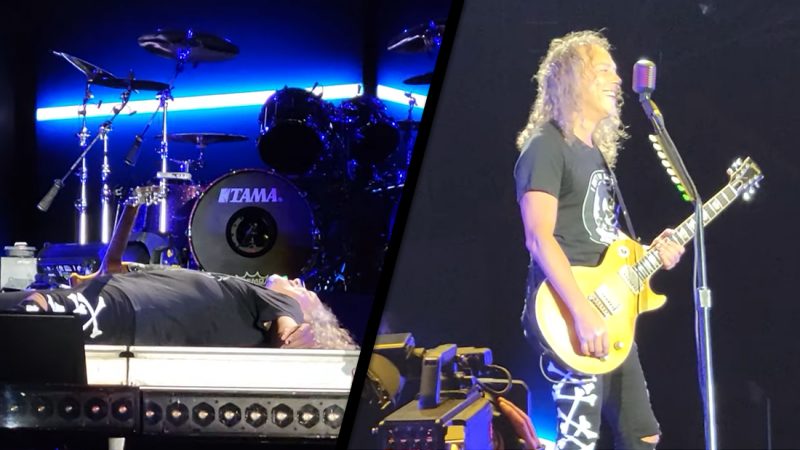 WATCH: Kirk Hammett messes up 'Nothing Else Matters' intro, laughs it off