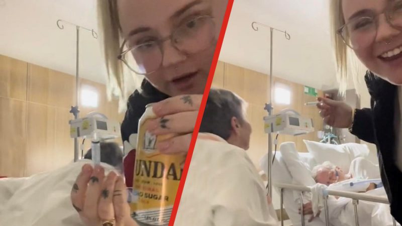 Aussie woman gives dad on his deathbed a rum and coke as his final drink
