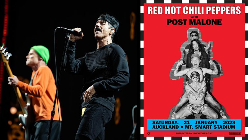 Incase you haven't already heard, Red Hot Chili Peppers are coming to NZ