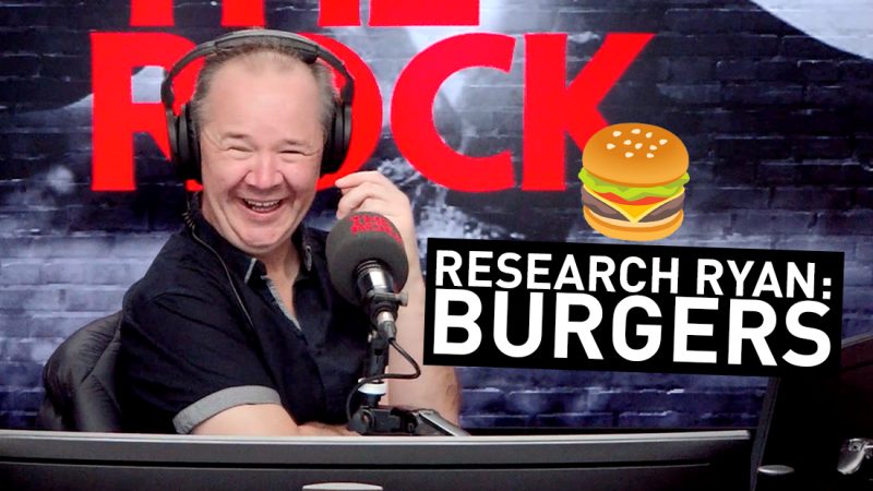 Research Ryan: If The Rumble were burgers, what would they be?