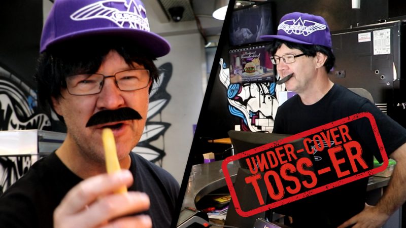Rog goes undercover as a BurgerFuel worker to see how his burger is selling