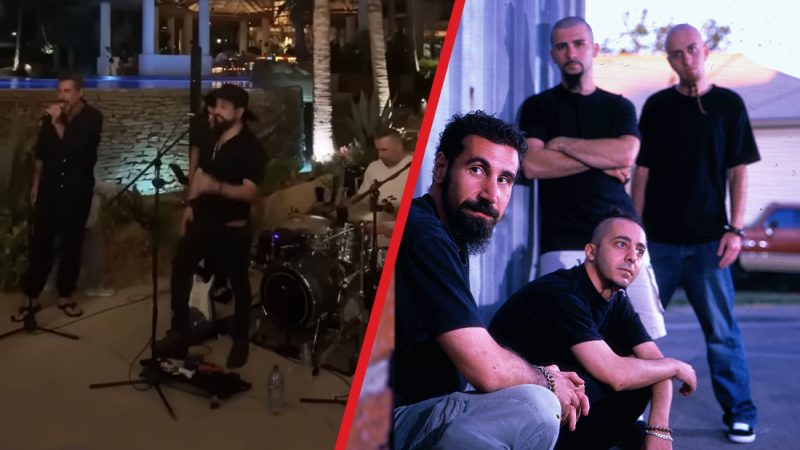 WATCH: System Of A Down members perform ‘Aerials’ with cover band