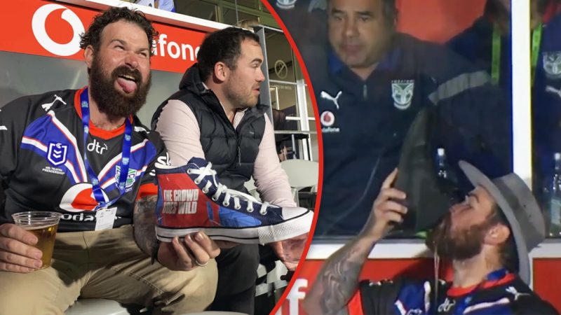 We talked to the bloke who got 'banned for life' for doing shoeys at Warriors home games