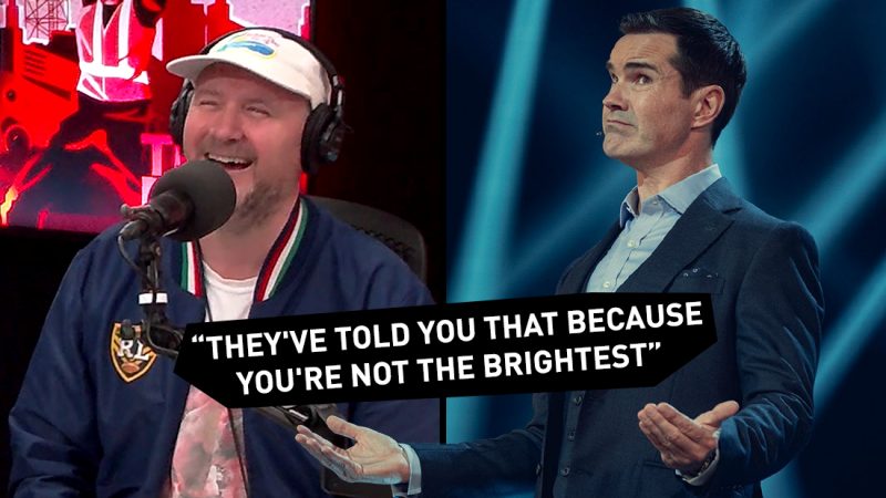 "You're not the brightest" Jimmy Carr rips into Bryce and talks how crook NZers are