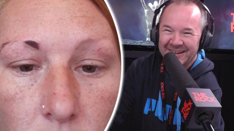 WATCH: My mum comaed out so I shaved her eyebrow off