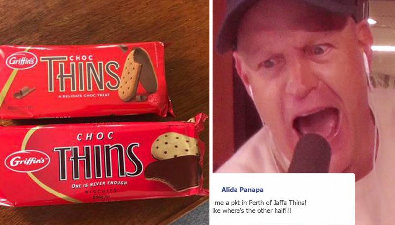Feedback Line: Choc Thins packets have shrunk and Kiwis are fuming 