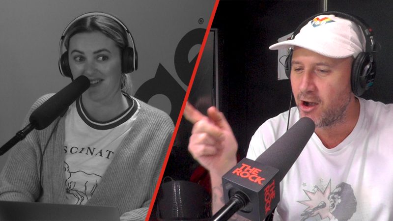Bryce tried to stand up to his wife Sharyn for talking sh*t about him on air...