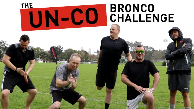 WATCH: The Morning Rumble take on Rock Drive in the Un-Co Bronco Challenge