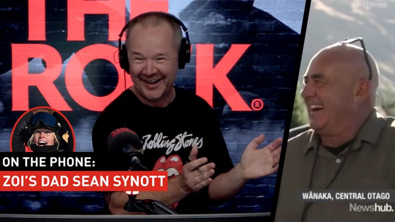 Zoi Sadowski-Synnott's Dad Sean explains his toilet chat from viral live cross