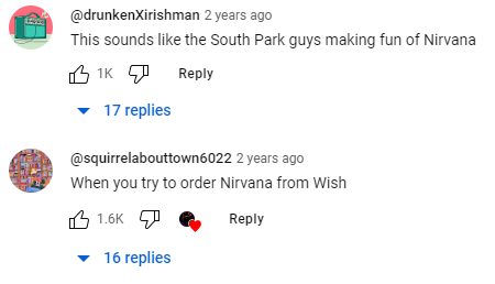 YouTube comments.