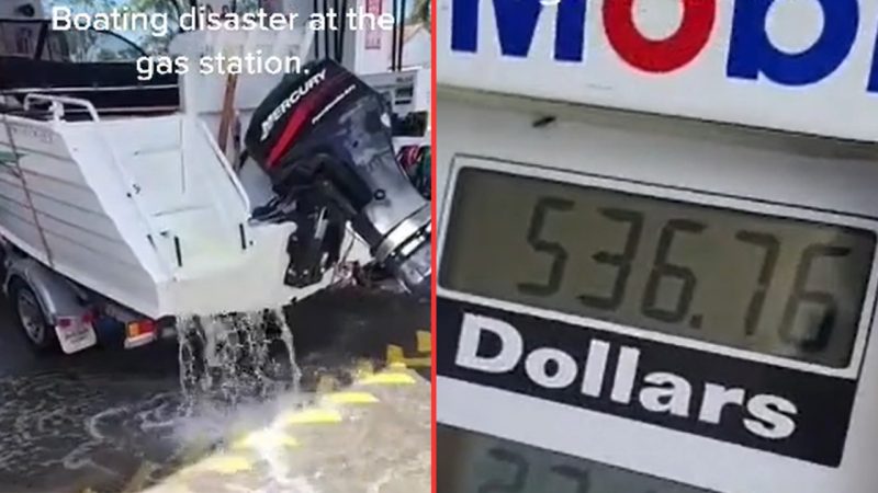 Aussie boat owner accidentally puts gas in rod holder, wastes over $500 worth of gas