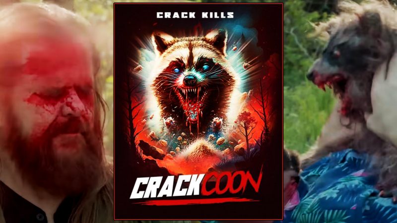 Trailer drops for 'Crackoon' - a movie about a drugged-up racoon going on a gory murder spree